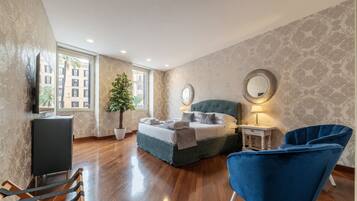 1 habitación, tabla de planchar con plancha y wifi