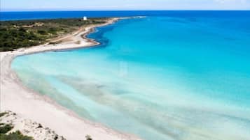 Una spiaggia nelle vicinanze