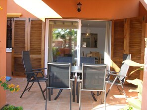 Outdoor dining - Albatros Playa 3 - 1607 (Mar de Cristal)