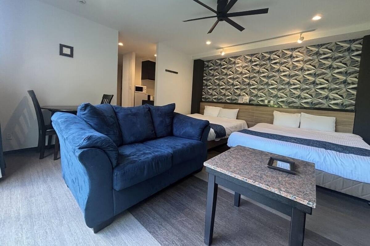 In-room safe, blackout curtains, soundproofing, free WiFi