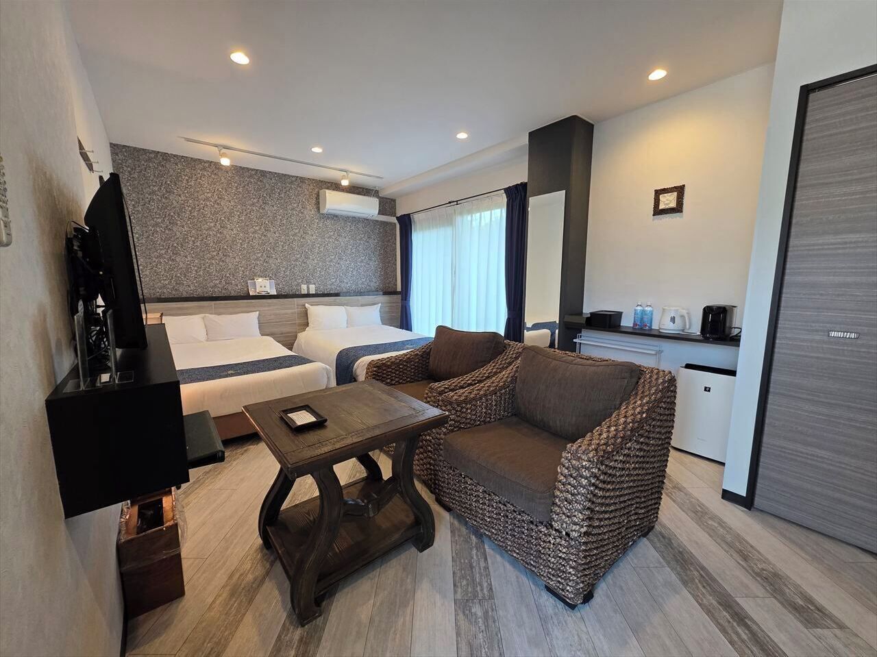 Villa Twin Room, Partial Ocean View | In-room safe, blackout drapes, soundproofing, free WiFi