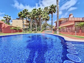 Pool - Bungalow, roof terrace, patio, free wifi, communal pool (Mar de Cristal)