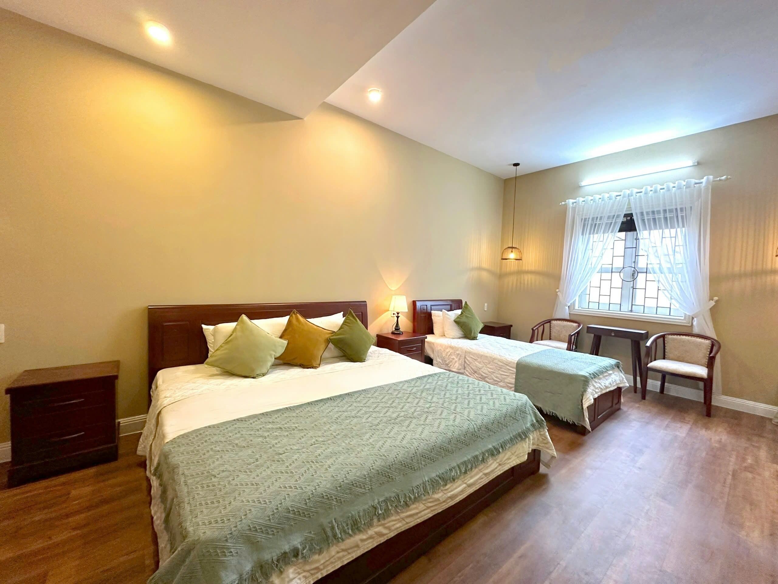 family triple room | minibar, individually furnished, desk, laptop workspace