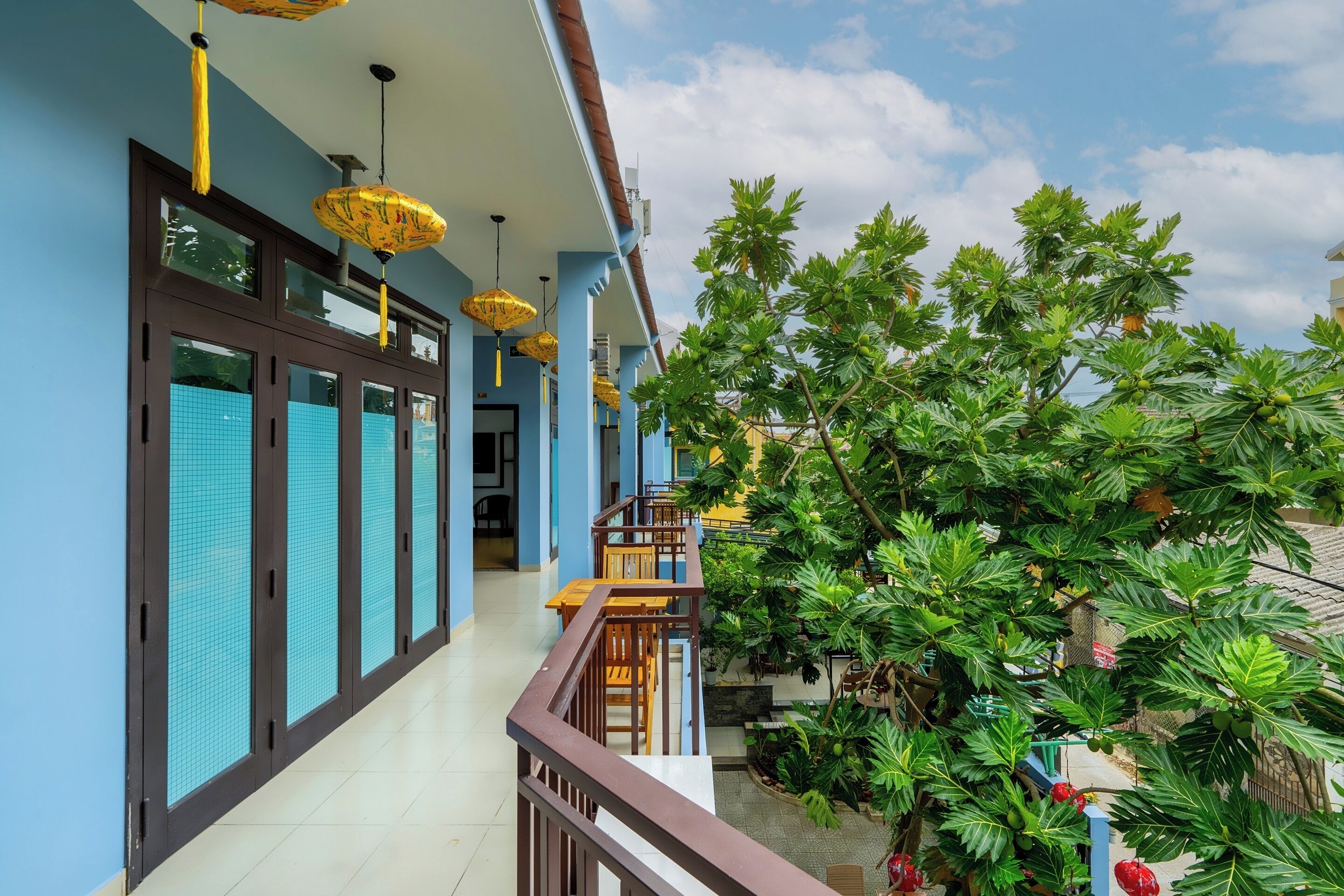 double or twin room, balcony | balcony view