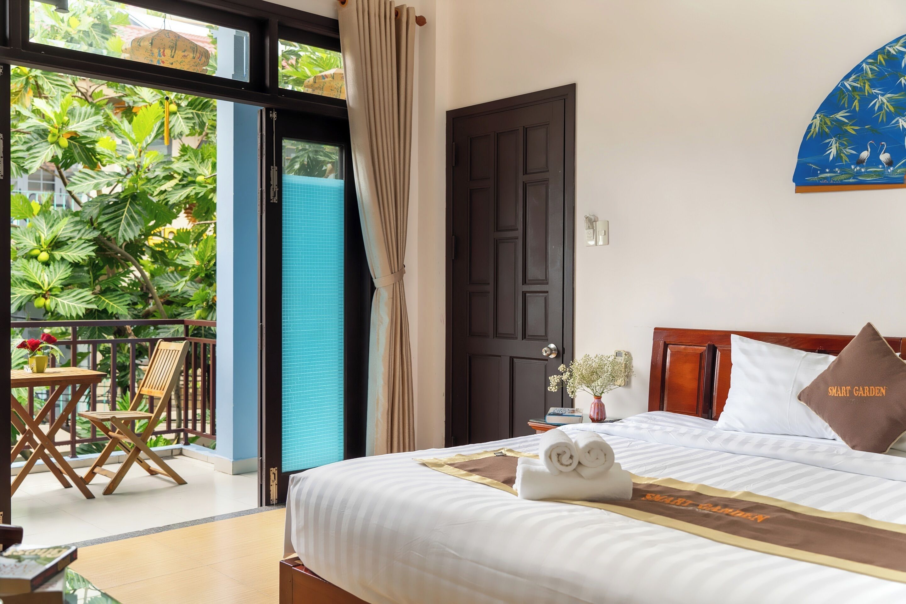 double or twin room, balcony | view from room