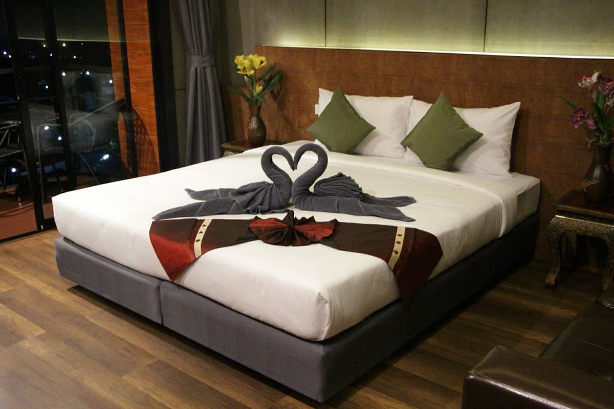 Kamar Double Deluks | Minibar, tirai kedap cahaya, dan Wi-Fi gratis