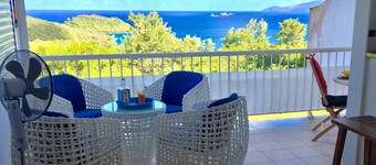 Magnificent T2 with exceptional view of Fort de France bay