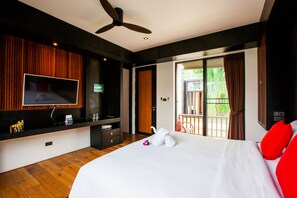 4 Bedroom Private Pool Villa | 4 bedrooms, in-room safe, desk, blackout drapes - Ample Samui Luxury Pool Villa (Koh Samui)