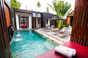 Outdoor pool - Ample Samui Luxury Pool Villa (Koh Samui)