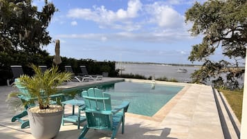 Swim-up bar