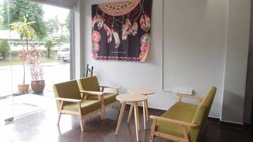Lobby sitting area