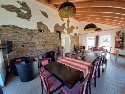 Large historic - but modern - Eifel holiday home for up to 20 guests