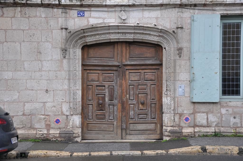 Entrée de l’hébergement