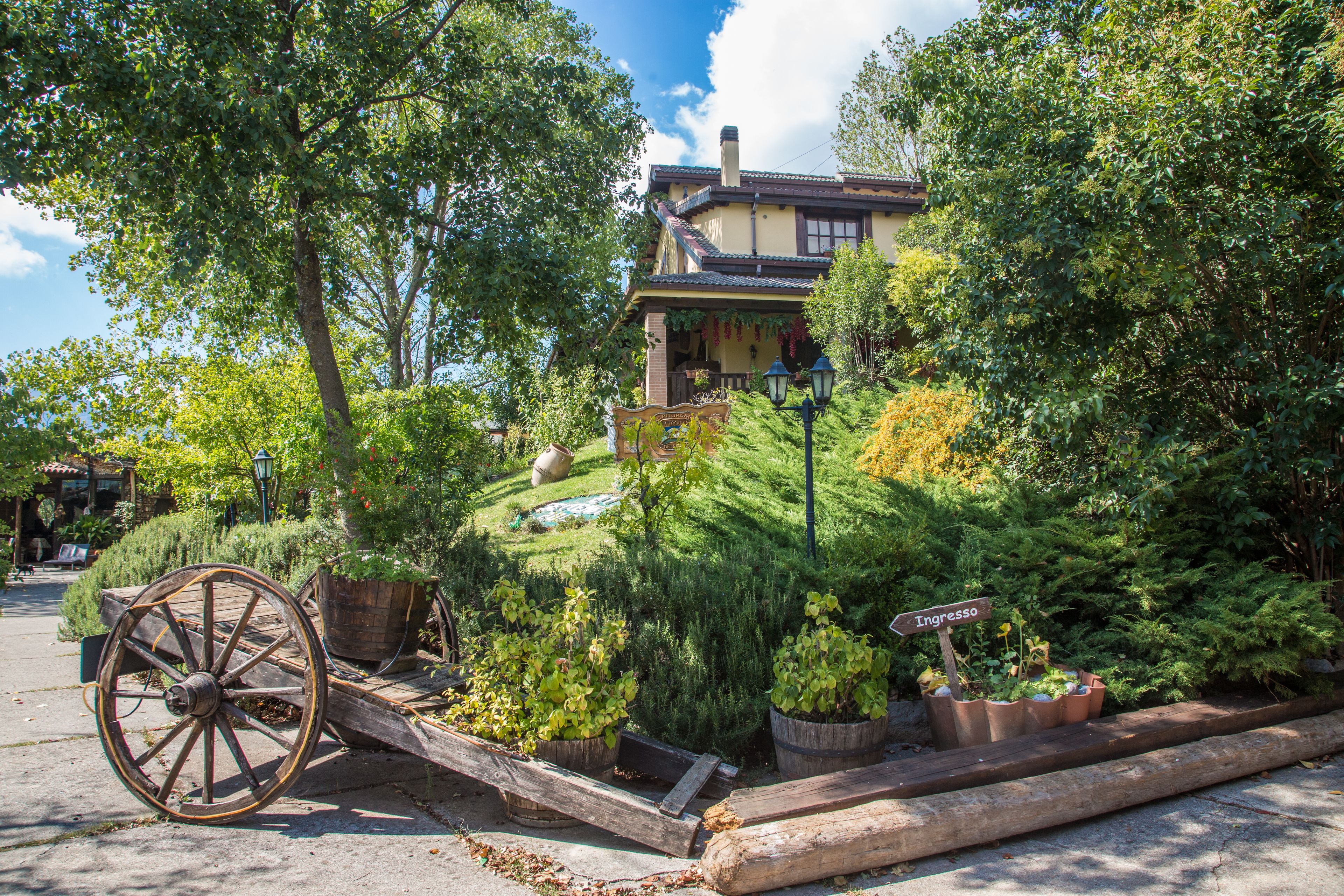 Enceinte de l’hébergement