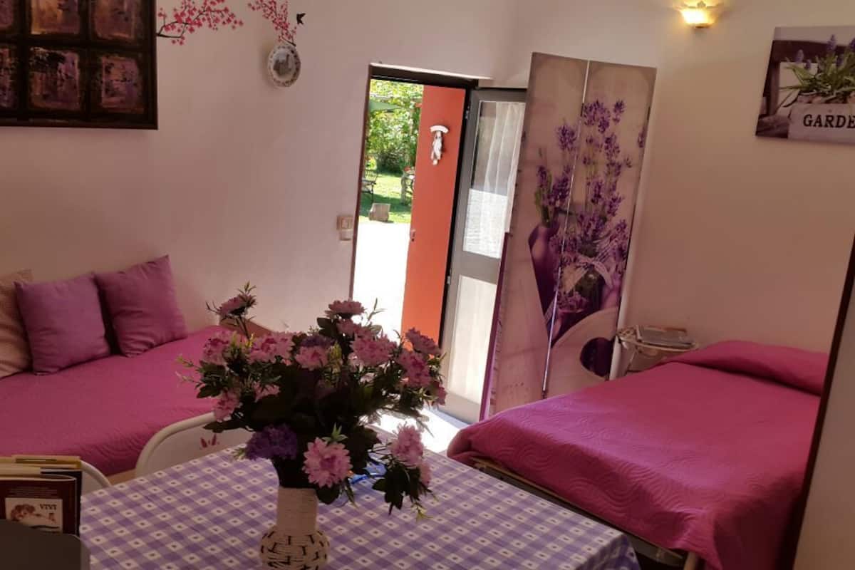 Apartment, 1 Schlafzimmer (4 pax - Luna) | Daunenbettdecken, Babybetten, Zustellbetten, kostenloses WLAN