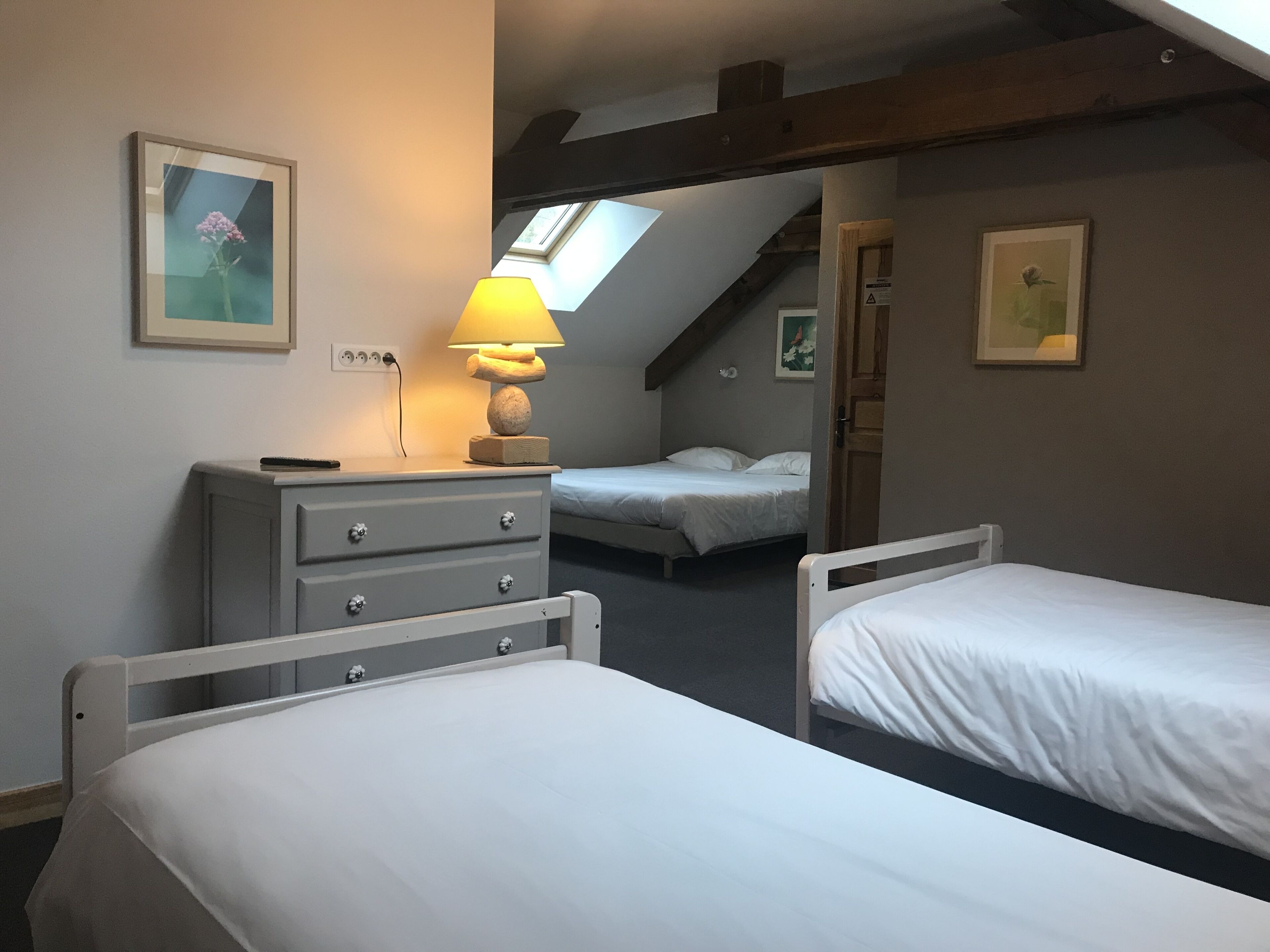 comfort family room | individually decorated, individually furnished, blackout curtains