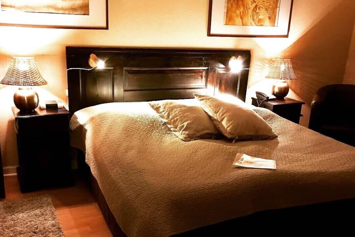 double room | minibar, desk, blackout curtains, iron/ironing board