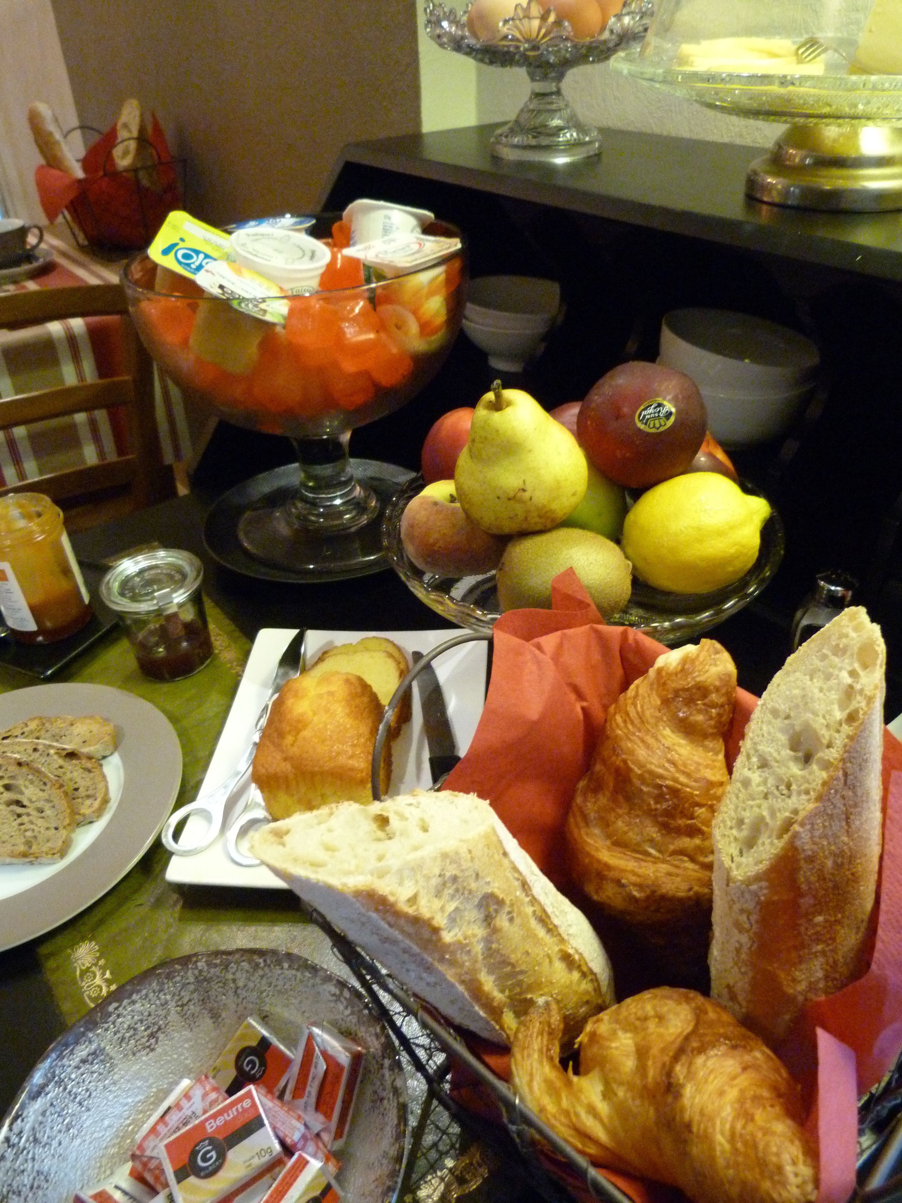 daily local cuisine breakfast (eur 10.5 per person)
