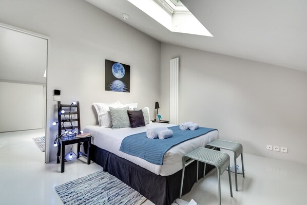 1 sovrum, strykjärn/strykbräda, gratis wi-fi och sängkläder