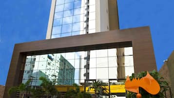 Fassade der Unterkunft