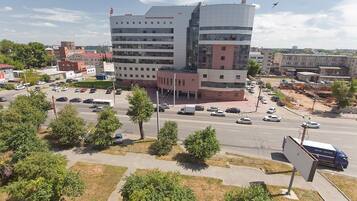 Majoituspaikan julkisivu