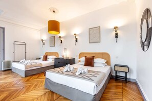 3 chambres, fer et planche à repasser, Wi-Fi gratuit, draps fournis