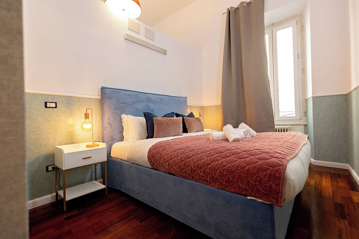 Apartment, 2 Bedrooms (Orione) | In-room safe, desk, laptop workspace, soundproofing