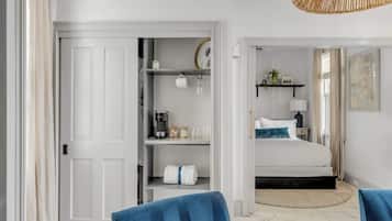 1 bedroom, in-room safe, iron/ironing board, travel crib