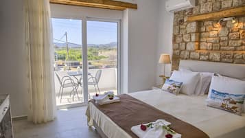 Apartment, 1 Schlafzimmer (Castle View) | 1 Schlafzimmer, Bettwäsche aus ägyptischer Baumwolle