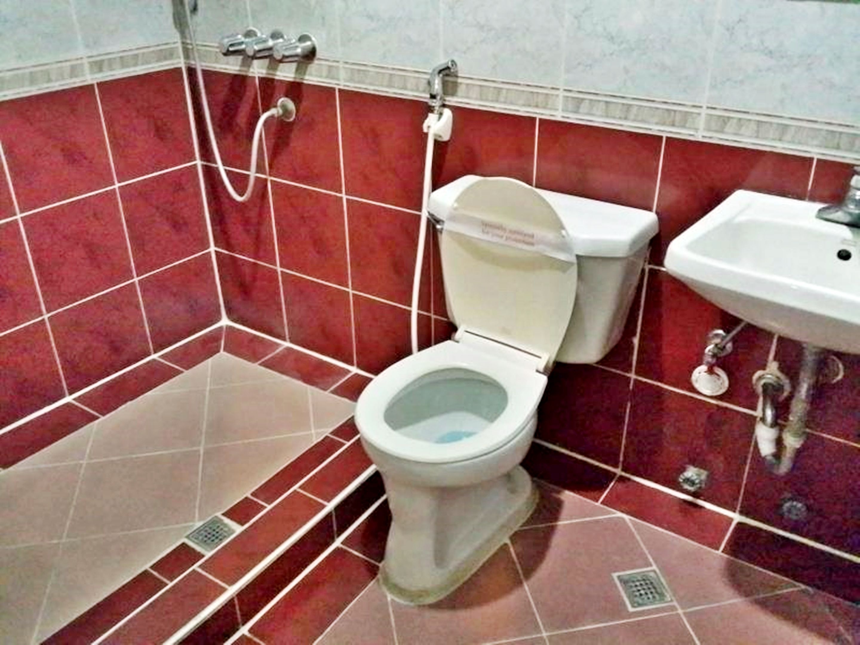 Ducha, artículos de tocador gratuitos, secador de pelo, pantuflas
