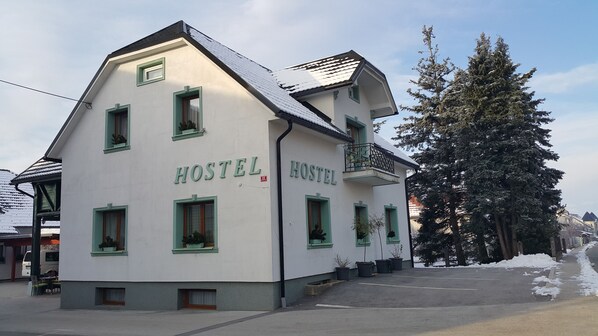Fassade der Unterkunft