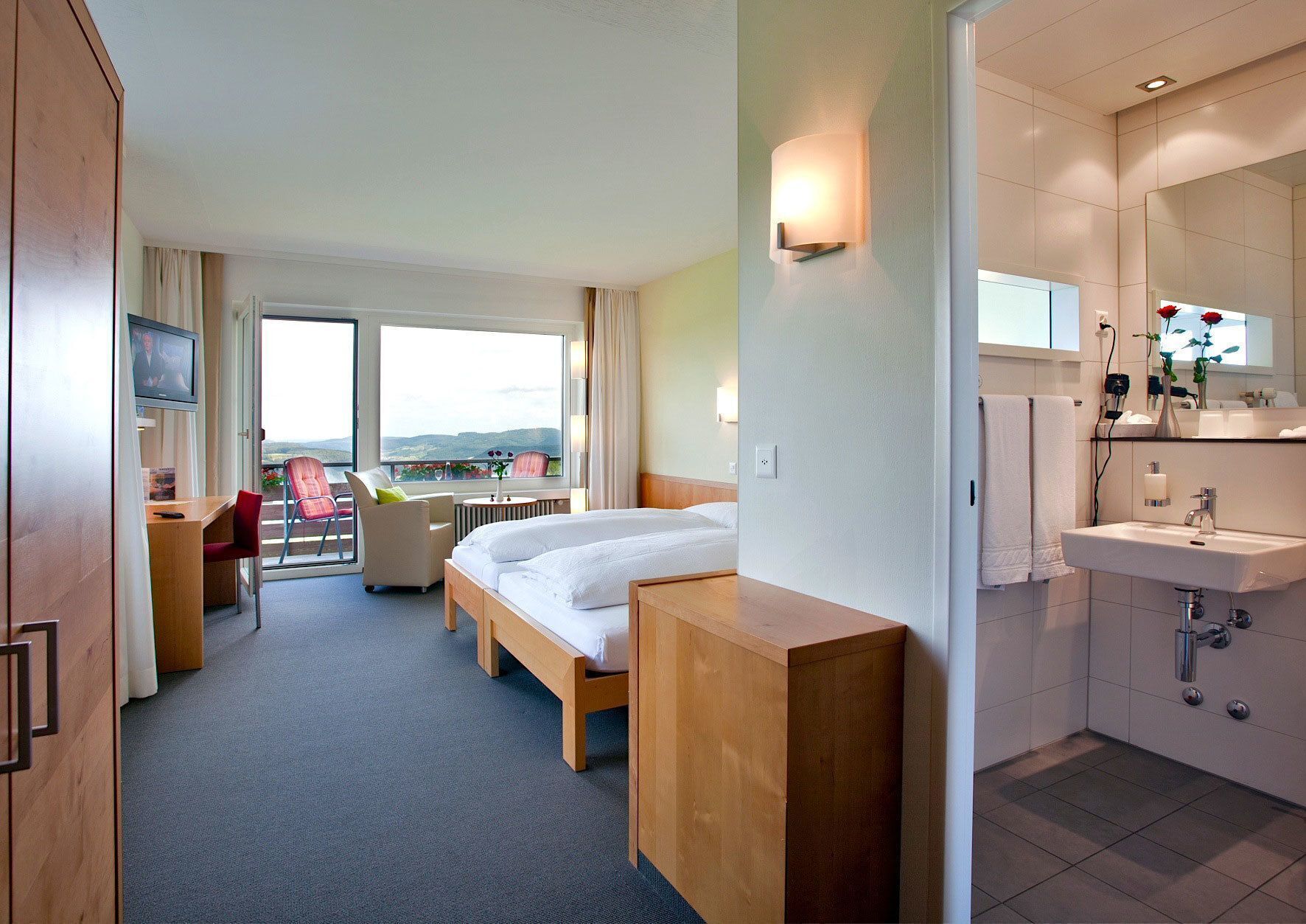 Desk, iron/ironing board, free WiFi, bed sheets