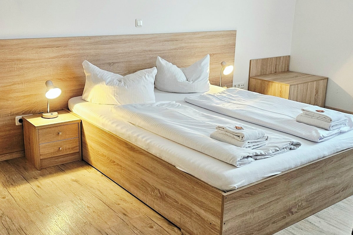 Appartamento Basic, 2 camere da letto | Biancheria da letto ipoallergenica, Wi-Fi gratuito, lenzuola