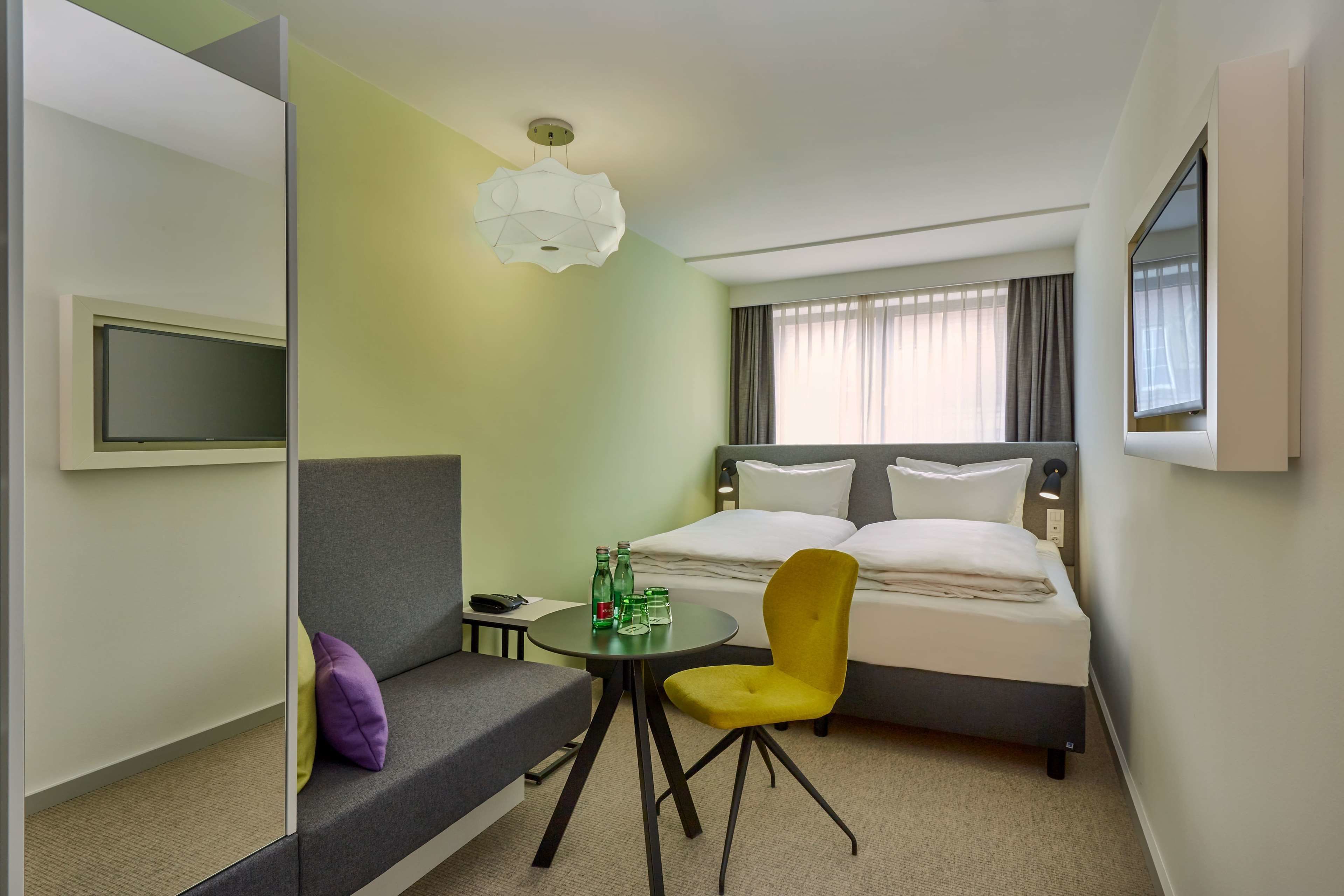 comfort double room | 1 bedroom, in-room safe, soundproofing, iron/ironing board