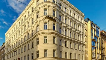 Fassade der Unterkunft