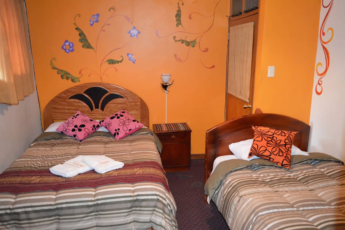 Dreibettzimmer, 3 Einzelbetten, Gemeinschaftsbad