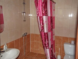 Deluxe Double Room | Bathroom | Shower, free toiletries, hair dryer, towels