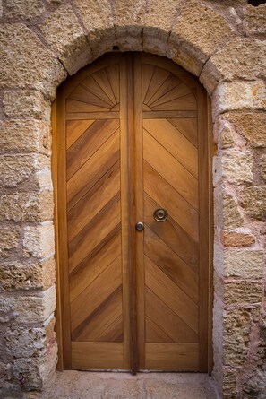 Entrée de l’hébergement