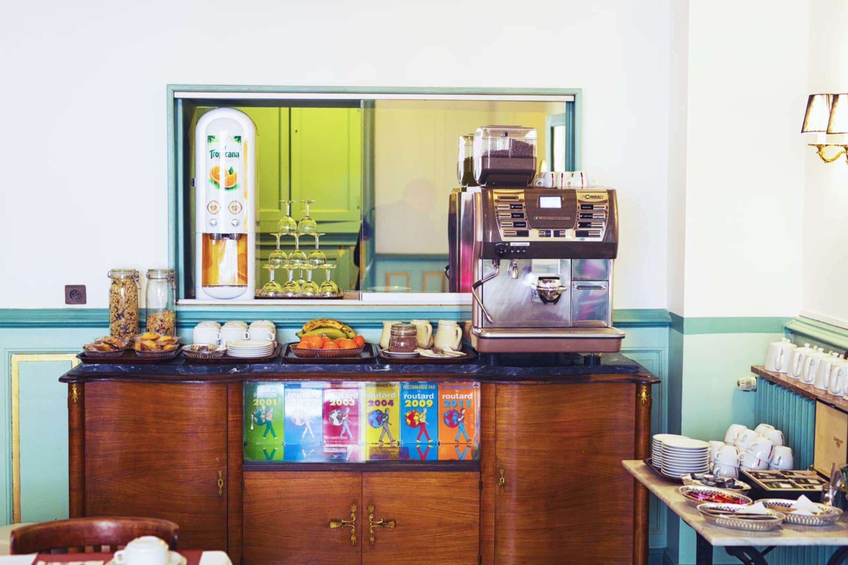 daily buffet breakfast (eur 8.5 per person)