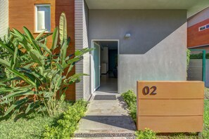 Fachada de la propiedad