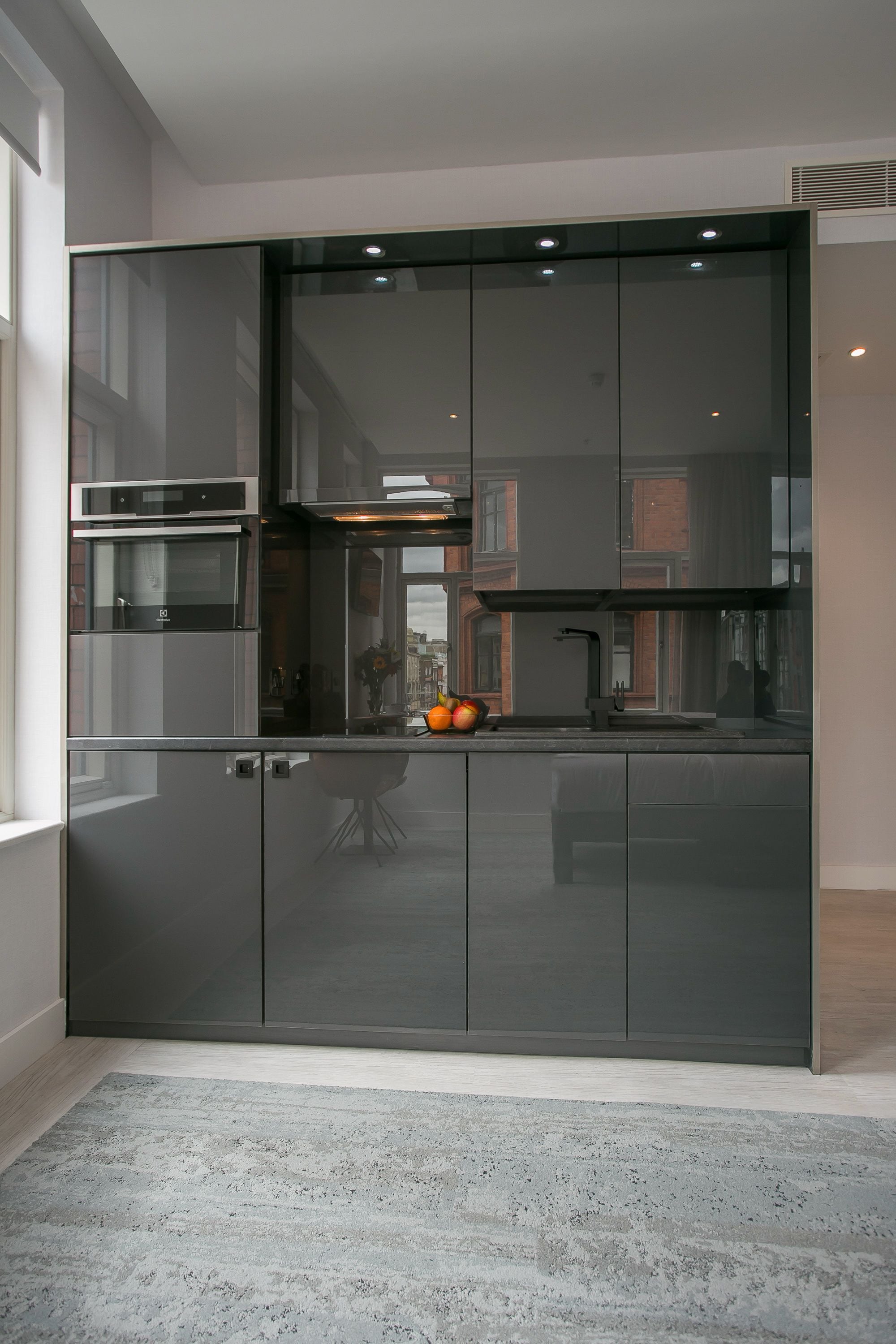 디럭스 스튜디오, 간이주방, 시내 전망 | 전용 간이 주방 | 냉장고, 전자레인지, 오븐, 쿡탑