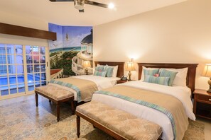 Deluxe Double Bed Suite | Egyptian cotton sheets, premium bedding, memory foam beds, in-room safe - Hotel Boutique Real San Juan Center (Mérida)