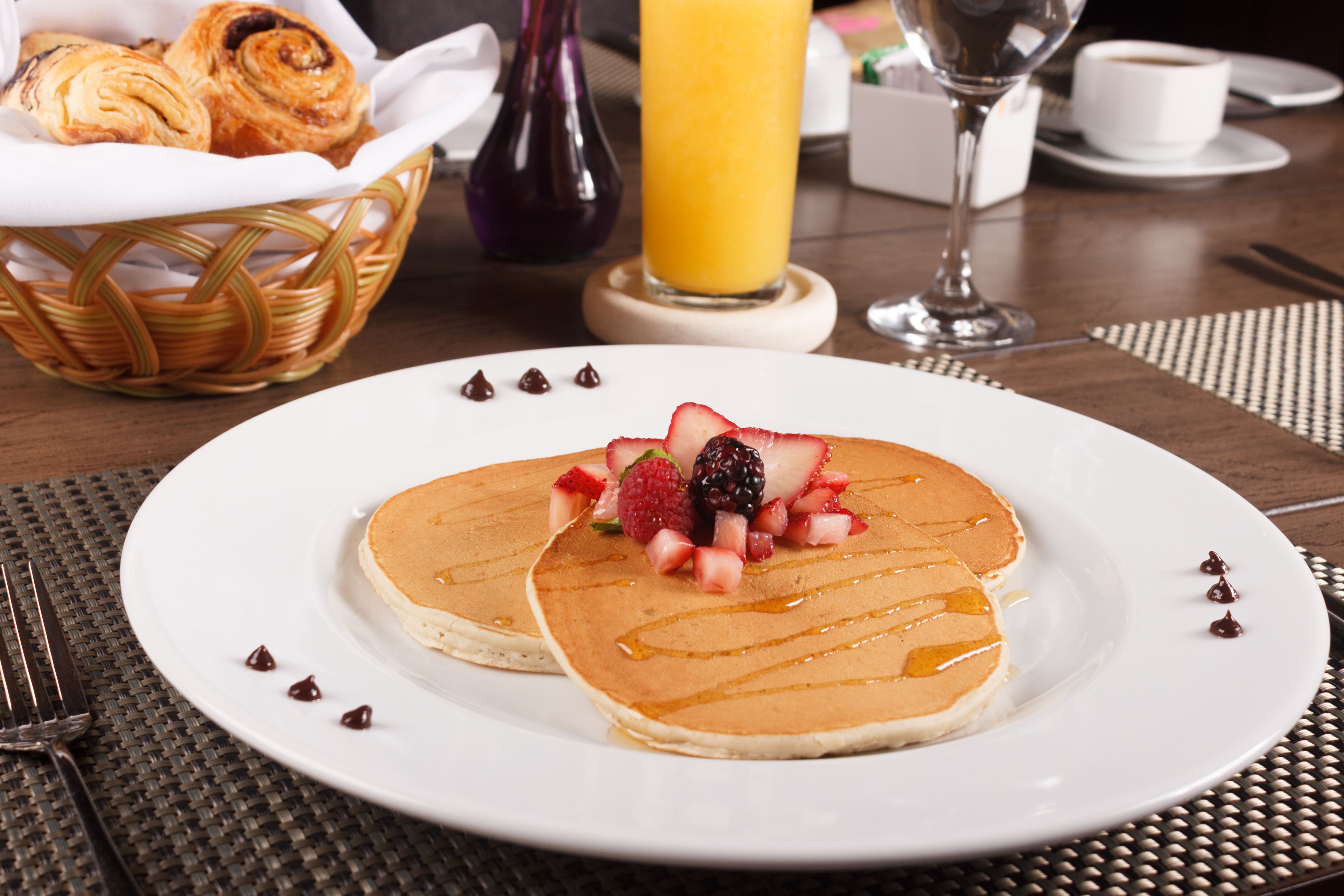 free daily continental breakfast