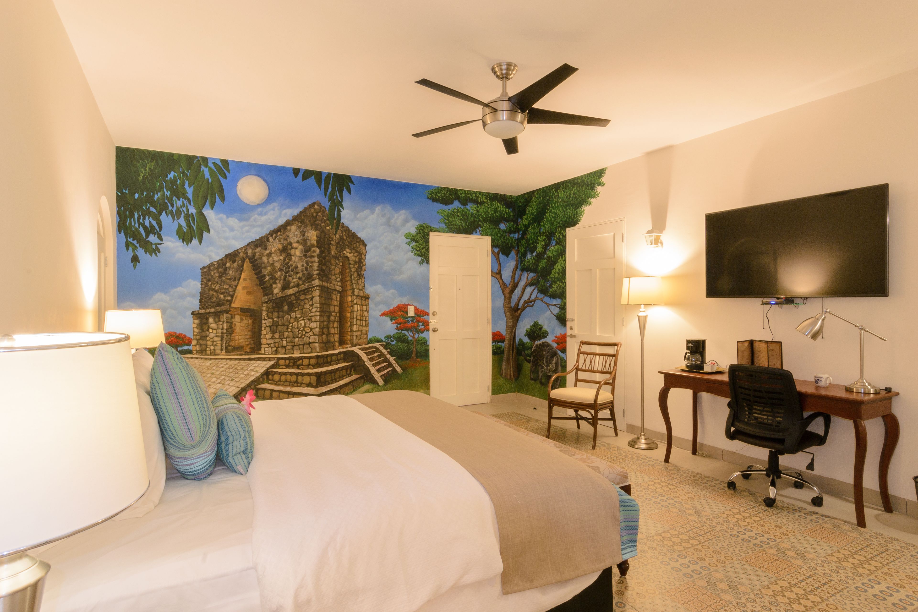 egyptian cotton sheets, premium bedding, memory-foam beds, in-room safe