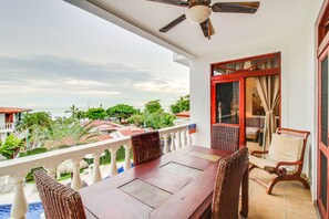 Appartement Confort, 2 chambres, non-fumeur, vue plage | Terrasse/Patio