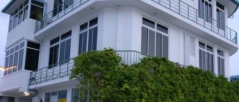 Façade de l’hébergement