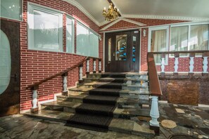 Entrada de la propiedad