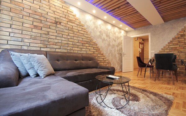 Comfort Apartment, 2 Bedrooms | Living area - Apartments Belgrade (Belgrade)