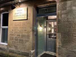 Front of property – evening/night