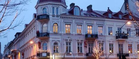 Voorkant van accommodatie